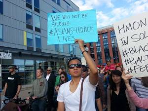 2015 - Marching in solidarity with Baltimore in Minneapolis Rise Up and Shut It Down.